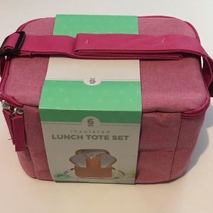 Insulated lunch tote